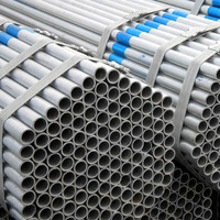 Staalbuis warmgedoopt gegalvaniseerd GI buis voor kas ERW staal gelaste 1mm ronde holle buis 2 inch gegalvaniseerde buis