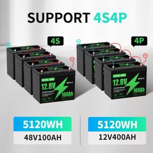 EU US Warehouse 6000 Cycles 12V 100Ah Lithium Battery Solar Battery Pack 12V 100A for <b>Energy</b> <b>Storage</b> Golf Cart 12V100AH Lithium - Product Image 3