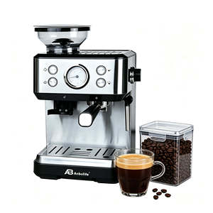 <span class=keywords><strong>Cafetera</strong></span> <span class=keywords><strong>Espresso</strong></span> Anbolife <span class=keywords><strong>de</strong></span> 20 Bares <span class=keywords><strong>con</strong></span> Molinillo <span class=keywords><strong>de</strong></span> Granos Integrado, Portafiltro <span class=keywords><strong>de</strong></span> 51 mm, <span class=keywords><strong>Cafetera</strong></span> Doméstica <span class=keywords><strong>con</strong></span> Espumador <span class=keywords><strong>de</strong></span> Leche, OEM ODM - Product Image 6