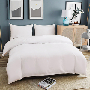 Bộ đồ giường cotton Ai Cập Bộ sưu tập bộ đồ giường cotton 100% Bộ chăn bông Bộ màu rắn - Product Image 5