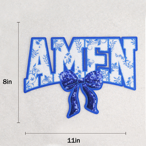 Manufactory Wholesale Patches Embroidered <b>Large</b> Chenille Patches Easter Chenille Patches Iron On - Product Image 2