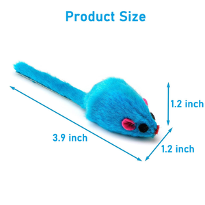 Jouets interactifs pour chats à prix d'usine, petite souris de chasse pour chat, jouets à plumes colorées, jouets à mâcher pour chiens ou chats - Product Image 4