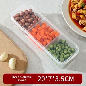 Oem Kitchen Sealed Airtight Food Storage Containers Refrigerator Frozen Meat Divided Freezer Storage - Product Image 5