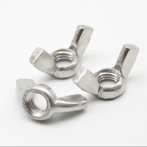 Écrou papillon DIN315 en acier inoxydable SS201 SS304 SS316, NOUVEAU design, <span class=keywords><strong>dimensions</strong></span> métriques et impériales, grand stock disponible - Product Image 1