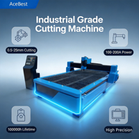 Machine de découpe plasma laser CNC pour métaux, moteur pas à pas, traitement automatique des tôles et tubes en acier et aluminium, outil de fabrication
