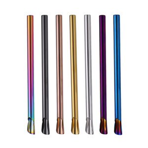 หลอดสแตนเลส DFS0322 หลอดกว้างแบบกำหนดเอง หลอดสแตนเลสสำหรับดื่ม - Product Image 2