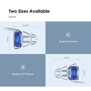 سدادات أذن للموسيقيين عالية الجودة لإلغاء الضوضاء - Product Image 3