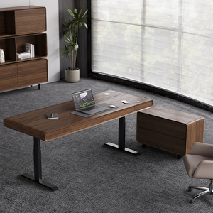 Bureau de travail ergonomique personnalisé, <span class=keywords><strong>table</strong></span> de bureau moderne, bureau électrique à hauteur réglable, postes de travail ajustables en hauteur sur mesure - Product Image 1