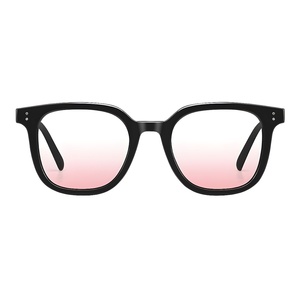 Gafas de sol rectangulares con montura completa, lentes rosas degradados, UV400, moda informal para mujer, adulto, 2023 - Product Image 1