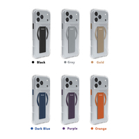 Coque de téléphone en TPU et PC avec sangle en silicone, chargement magnétique sans fil, antichoc pour iPhone 14-17, fabricant OEM ODM Chine