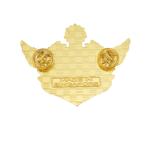 Cambodge or ministère de la défense nationale épinglette médaille emblème insigne nouveau 3D personnalisé épinglettes d'entreprise avec boîte en acrylique