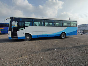 Untuk YU-TONG Coaches pelatih 53 tempat duduk 2 + 2 tata letak 65 kursi 2 + 3 tata letak Euro 3 Diesel RHD/LHD Harga bagus biru dan putih tersedia - Product Image 3
