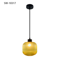 En Oferta, Lámpara de Techo LED Circular Nórdica para Dormitorio, Lámpara Colgante de Cilindro, Lámpara de Techo Colgante para Cocina