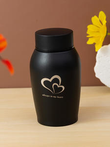 Элегантная урна для домашних животных из нержавеющей стали, красивая, трансграничная, Новая Металлическая герметичная банка для золы, кошки, собаки, похоронные принадлежности, элегантная шкатулка - Product Image 6