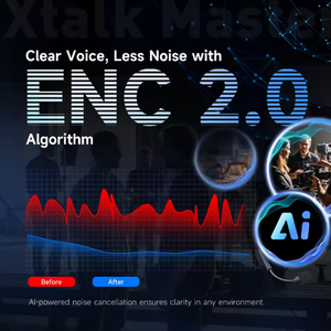 Auriculares Inalámbricos con Micrófono de Comunicación de Doble Oreja SYNCO Xtalk <span class=keywords><strong>Master</strong></span> 2D XM4, Intercomunicador para Cine, Estudio en Vivo y Escenario - Product Image 4