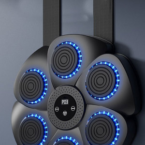 Máquina de Boxeo Electrónica Multifunción de Pared para Entrenamiento de Fitness <span class=keywords><strong>en</strong></span> <span class=keywords><strong>Casa</strong></span>, Material PU, con Música - Product Image 3