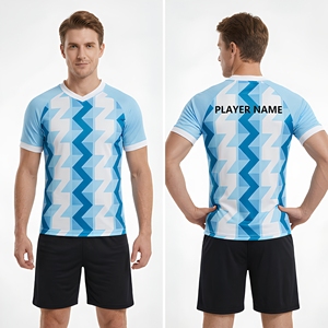 Customization Sublimated 100% Polyester Soccer Uniform Jersey <b>Shorts</b> Set Stretch Lightweight Team Wear Made Pakistan Custom Team - Product Image 1