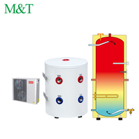 Réservoir de stockage d'eau chaude domestique de 50 litres en acier inoxydable 304/316/Duplex, pompe à chaleur solaire/électrique à source d'air pour usage domestique
