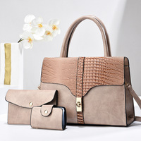 Sac fourre-tout décontracté en cuir PU imperméable avec fermeture éclair, doublure en polyester, pour femmes, collection 2026 – Vente en gros populaire