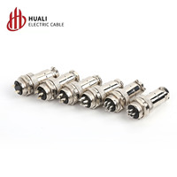 Adaptateur mâle d'aviation, demi-ensemble GX20DF20M19-2, connecteur automobile 3-12 broches
