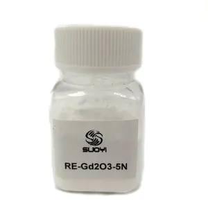 Oxyde de gadolinium 99.99% CAS 12064-62-9 prix d'usine compétitif de terres rares Gd2O3