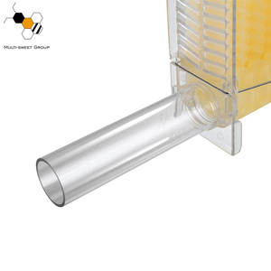 7 Pezzi di Telai per Miele Automatici Flowing <span class=keywords><strong>Hive</strong></span> con 1 Chiave e 7 Tubi in Plastica - Product Image 4