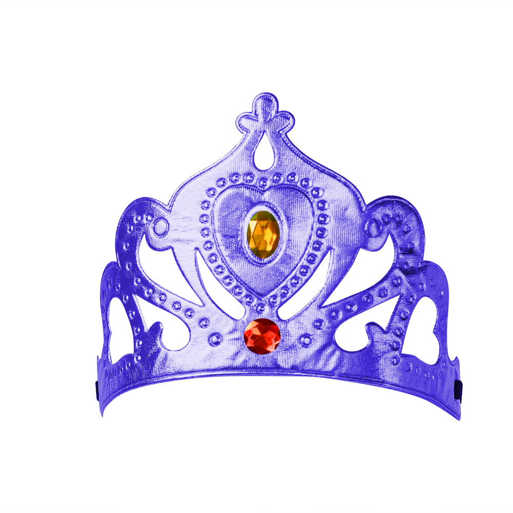 Corona de reina de Azul Real