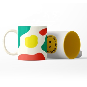 Tasses en porcelaine et céramique personnalisées, logo, 11oz, vente en gros, pièces - Product Image 3