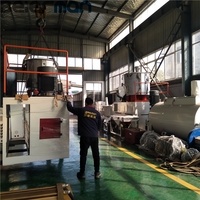 Mezclador de polvo de PVC de alta velocidad, diferentes tipos de paletas, Unidad de mezcla de SRL-Z vertical caliente/fría, Serie de SRL-W horizontal