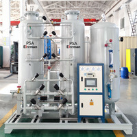 Système de production d'oxygène sur site O2 93% 95% Composants de base de PLC d'enrichissement de gaz industriel