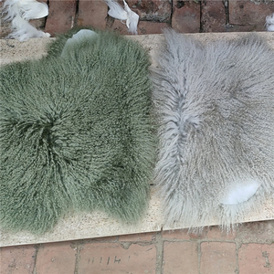 Tappeto in <span class=keywords><strong>Pelliccia</strong></span> <span class=keywords><strong>d</strong></span>'<span class=keywords><strong>Agnello</strong></span> 100% Vera Pelle di Pecora Tibetana - Product Image 5
