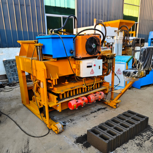 Tự động làm bê tông khối rỗng Máy xi măng di động lát gạch máy đúc - Product Image 1