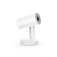 Projecteur intelligent WiFi 5G 1080P 300 ANSI Lumens avec Google TV, moteur optique entièrement scellé pour divertissement, chambre à coucher et fonction veilleuse