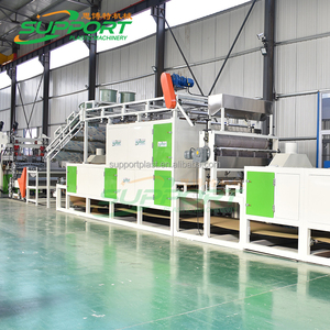 Ligne de production de rouleau de tapis de sol antidérapant de tapis de porte de bobine de PVC personnalisé de nouveau fabricant pour le roulement de moteur d'usine - Product Image 3