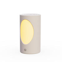 Diffuseur d'huiles essentielles créatif en forme de tronc d'arbre, lampe de nuit, humidificateur ultrasonique USB portable, purification de l'air pour chambre à coucher, aromathérapie