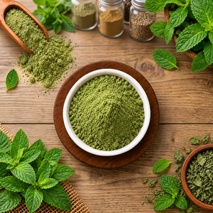 Té Verde Instantáneo en Polvo Estilo Matcha, Polvo de Té Herbal Fino a Granel para Bebidas, Procesamiento de Alimentos y Uso Culinario - Product Image 3