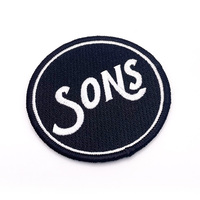Patchs 3D personnalisables pour Football Lettres de Fer Brodées pour Velcro PVC Fleur Chapeau Vêtements Logo Personnalisé Brodé