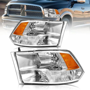 ไฟหน้า LED OE AURON รุ่นใหม่ 32V 6000K 60W 6000 ลูเมนส์ สำหรับ Dodge Ram ปี 2009-2018 ไฟต่ำ ขายส่ง ไฟหน้า OE ใหม่ - Product Image 1