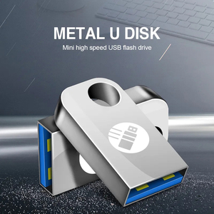 USB-флешка с индивидуальным логотипом, USB 2.0/3.0, миниатюрная металлическая флешка-ручка, 32 ГБ, 64 ГБ, 128 ГБ, USB-накопитель, флеш-диск - Product Image 2