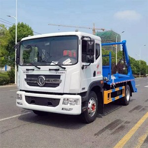 Camión Cargador de Basura Dongfeng de 8 Metros Cúbicos de Bajo Consumo para la Recolección de Residuos de Construcción y Basura Industrial - Product Image 1
