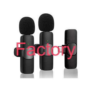 Nhà Máy Bán Buôn Di Động Không Dây Stereo Lavalier Microphone Phỏng Vấn Trực Tiếp Ngoài Trời Mini Tiếng Ồn Hủy Bỏ Ve Áo <span class=keywords><strong>Mic</strong></span> - Product Image 1