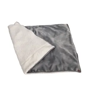 China Manufacturer High Quality Portabule Rechargeable Winter Heated Throw Blanket Couverture Chauffante