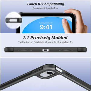 Custodia MoKo Slim Trasparente con Retro Rigido in PC e Cornice in TPU per iPad A16 11a Generazione 2025 - Product Image 4