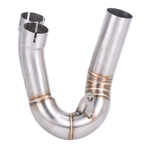 Collecteur d'échappement avant pour moto <span class=keywords><strong>Ducati</strong></span> Hypermotard 950 / SP / RVE 2022 <span class=keywords><strong>2023</strong></span> 2024 2025 en acier inoxydable - Product Image 2