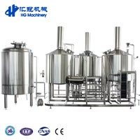 Projet clé en main SUS304/316 de qualité alimentaire de la brasserie 20BBL 30BBL 50BBL ensemble complet de l'équipement de brassage deux navires système de brasserie