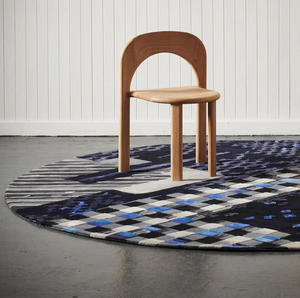 Tapis d'intérieur en laine de Nouvelle-Zélande fait main Dreama, tapis de luxe de qualité supérieure avec un design moderne et contemporain, tapis en laine - Product Image 1