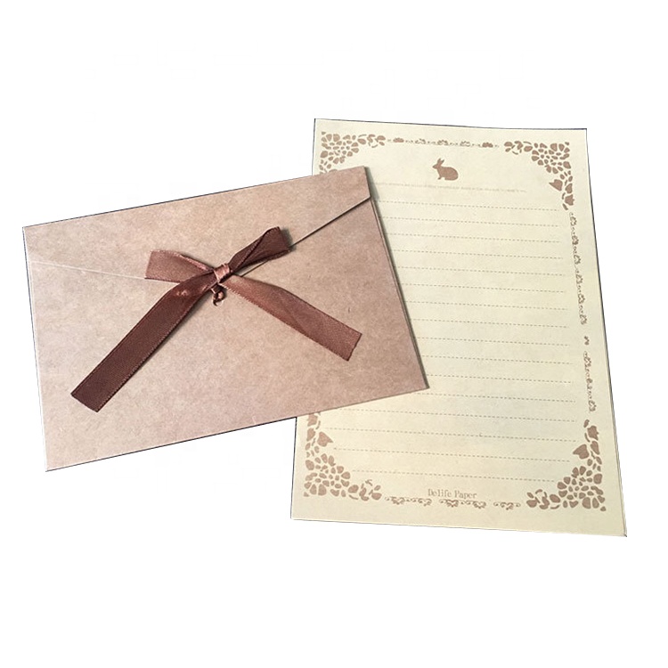 Пользовательский Размер a4 тисненые фантазийные компании письмо