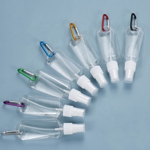 Bouteille atomiseur en plastique pour désinfectant pour les mains, 10 pièces, bouteilles d'atomiseur, support de voyage en plein air, bouteille rechargeable, 30ml 50ml <span class=keywords><strong>60ml</strong></span> - Product Image 5