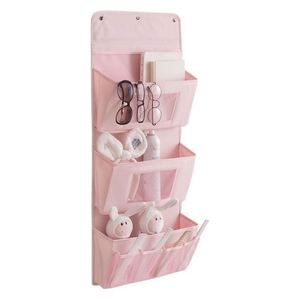 Sac de rangement suspendu pour dortoir, organisateur multi-niveaux et multi-usages, pour porte, salle de bain, mur, en PVC et polyester, pour armoire et chambre - Product Image 5