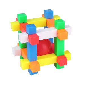 Yuxin Kongming Lock Cage Puzzle Six Color Mixed Educational Toy For 8 To 13 Years Old Cognitive Development <b>Magic</b> <b>Cube</b> - Product Image 1